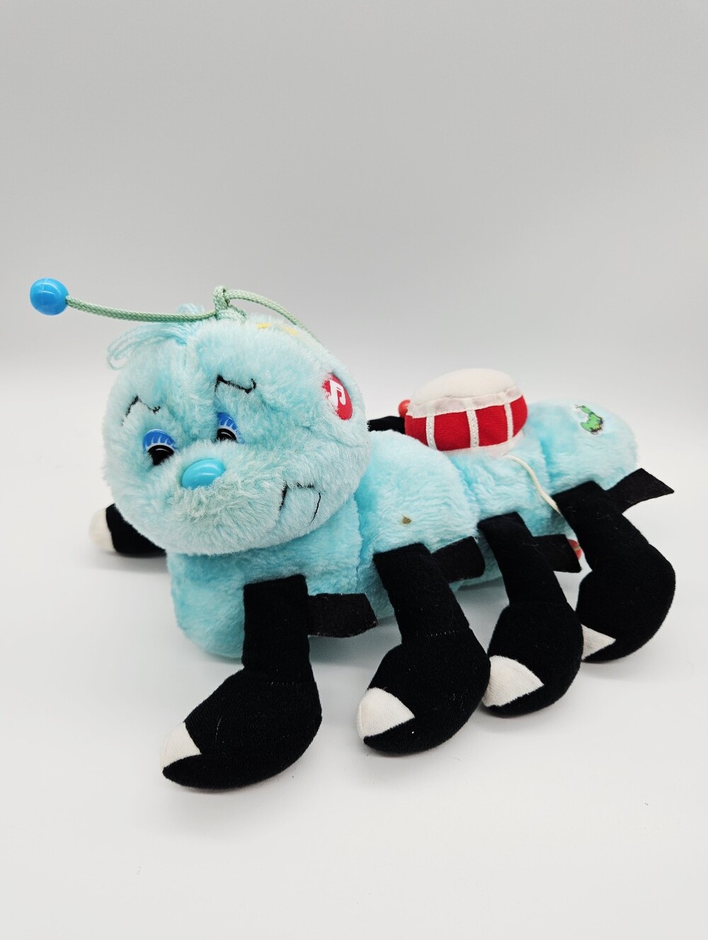 VINTAGE | Grand Toy 80s Lots-A-Lots-A-Leggggggs caterpillar plush toy
